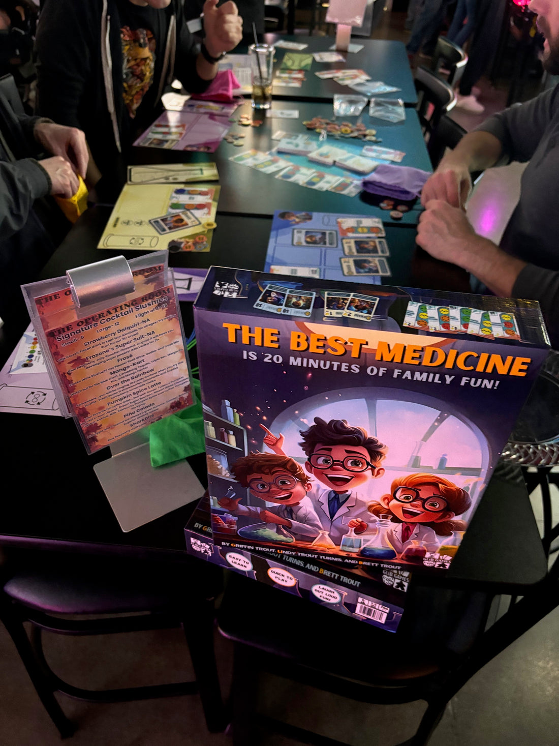 The Best Medicine Board Game - mid round